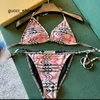 Projektantki stroju kąpielowego Kobiety w stylu vintage Mikro pokrywka Up stroje kąpielowe Zestawy bikini bikini wydrukowane garnitury kąpielowe letnie plaż