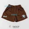 American IP Sports Shorts Fitness Running Beach Pants Mesh Breathable 3/4 Mens