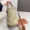 2024 Nouveau sac fourre-tout Miui Sac de paille Femmes Sac à bandoulière Crossbody Sacs Food Panier de nourriture Sacs de luxe sac à main