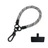 Correa de cordones de color de 10 mm para accesorios telefónicos brazalete cadena telefónica de langosta de metal llave llave landyard bag keys cuerda