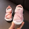 Sommer Kinder Baby Jungen nicht rutschernde Outdoor-Turnschuhe weicher Einzelstrand Kinder Sandalen Mädchen Schuhe L2405