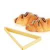Baking Tools Kitchen Pastry Plastic Foldable Croissant Mold Bakeware Dough Cutter Bread Line Mould