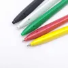 Plastic Simple Side Jump Ballpoint Pen Pr Triangle Gift Advertising Can