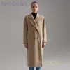 Frauen mit mittlerer Länge Trench Coat Maxmaras Wolle Mischmantel Italienische Marke Frauen Luxusmantel hochwertiger Kaschmirmantel Rhtb RHTB