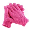 Shower For Scrubbers Exfoliating Gloves Bath Body Massage Double Sided Scrubber Mitts Glove Dead Skin Cell Remover Sponge Wash Skins Moisturizing SPA s