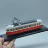 Diecast Model Cars 1 87 Schaal Duitse TW4 Herbrand/A Ei Tram Light Rail Train Simulation Model Collection Boy Toy Gift Display Organizer WX WX