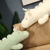 Ogromne smocze zabawki poduszka biała dinozaur plusz zwierzęta Bożego Narodzenia prezent urodzinowy dla dorosłych Dziewczyny chłopcy Kawaii Chińska maskotka