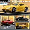 Diecast Model Cars 1/64 Toyota Supra 1 64 Diesel Super Sport Toy Car Model 3 Hot Wheeled Mini Zinc Alloy Metal Gift WX