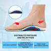 Plantar Fasciitis High Arch Support Insoles For Men Women Ortic Shoe Inserts Relief Feet Smärta Flat fötter Stöttabsorption 240510