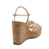 dames dames 2022 echt leer 16 cm wig hakken sandalen zomer slip-on trouwjurk gladiator schoenen smal band gesp buckle cork euro-Amerikaanse maat 34-46 dc20