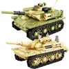 Blokkeert MOC 99A Main Battle Tank M1A2 War City Voertuig Bouwsteen Classic Model Brick Kit Creativiteit WX