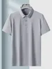 Plus Size 9xl Mens Polo Shirt Nylon Spandex Quick Dry Ice Silk Gym Sports Jogging Shirts Red Jersey Golf 6xl 7xl 8xl 240516