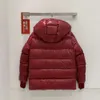 Designer Luxo Chaopai Classic Winter Trend Cozy Thermal Jacket Jacket Capuz, contrastando com jaquetas para homens e mulheres