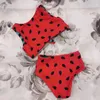 Two-pezzi ragazze costumi da bagno estivo per bambini coreani da bagno d'acqua da bagno per bambini costumi da bagno per bambini 2 pezzi di costumi da bagno per bambinil240502