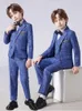 Hochzeit für Jungen Kinder formelle luxuriöse Fotografie Anzug Kids Smokedo Kleid Big Teenager Abschlussbühne Show Kostüm