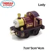 Diecast Model Cars 1 43 Thomas and Friends Metal Die Cast Magnet Trail Toy Car Emily Toby Ms. Rail Train Model Toy Childrens Christmas Gift Wx WX