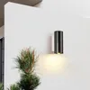 Lampka ścienna luksusowy naturalny biały czarny zielony marmur LED 5W do domu el dekoracje nocne koryta