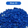 Inne zabawki 300 kawałków niebieskich okrągłych kafelków ceramicznych 1x1 98138 Blokowania budulcowe dziecięcego Płytki ceramiczne Piksel Mieszanie Malowanie QR Prezenty