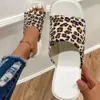 Slipare klackar S Sandaler High Ladies Summer Fashion Leopard Print Open Toe Shoes Wedge Platform Outdoor Casual Sandal Heel Ladie Slipper Fahion Shoe Caual 560 D C352