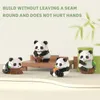 BLOCKS KREATIV DIY Utvärdering av söta djur Mini Chinese Style Animal Panda Building Blocks Education Boy Toys Childrens Model Building Blocks WX