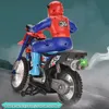 RC 1:10 Dört kanallı uzaktan kumanda motosiklet 2.4g off-road motosiklet stunt sürüklenen araba bebek çıkarılabilir eklemler esnek çocuk oyuncak araba katı ve dayanıklı çocuk hediyesi