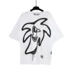 Palm 24ss Lets Letter Printing Logo Ghost Funny Face T Shirt Dift Prezent LUSKA OGNISOWANY HIP HOP UNISEX KRÓTKO MOLIWA Style TEES Anioły 2256 Tpy