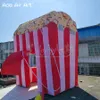 Оптовая торговля 5x4x4,5 мм (16,5x13,2x15 футов) гигантская надувная стенда Кассовая карнавальная мастерская взорвать палатки для продвижения рекламы для рекламы для рекламы