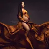Seidenkleid Mutterschaftsfotografie Requisiten Kleider Chiffon Umhang Einfacher Modellieren Stoff Schwangerschaft für Babypartys Frauenfoto Shooting