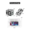 Decompression Toy Starry Sky Infinity Cube Square Puzzle to Relieve Stress Hand Game Four Corner Maze Old Adult Fidget H240516