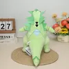 12 pouces verts Dragon Dragon Pluxie Carton Animaux en peluche Strong Monster Dinosaurs Plush Toys Enfants Palymat Decoration Plux Toy Doll Decor Home