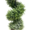 Decoratieve bloemen HXGYZP 122cm kunstmatige spiraalvormige boomplant eucalyptus blad topiary bonsai courtyard planten home decoratie tuin veranda veranda