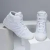 Baxinier Girls White High Top Topleading Lightweight Youth Cheer CompetitionスニーカートレーニングダンステニスシューズL2405 L2405