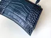 Kadın erkek kum saati Kolu moda crossbody Çantalar Debriyaj flep tote deri poşet Lüks Tasarımcı cüzdan çantalar Timsah desen çanta Omuz zincir Çanta