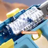 Sandspiel Wasser Spaß neue Hand selbst integrierte elektrische Elektrofeuer MP5 MP5 Sommer Kinderkinder nahrhafte Outdoor -Schlacht spielen Spielzeug H240516