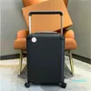 Leder Reiseverkehr auf Gepäckdesigner Air Box Trolley Rolling Koffer Parding Bag Organizer Geldbeutel Duffel Taschen Big Logo