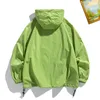 Veste de pluie de golf pour hommes vêtements sols de crème solaire légers veste de pluie imperméable à capuche extérieure windbrereake femme manteau swetshirts