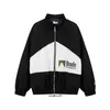 Jaquetas de designer de ponta Rhude para High Street Trendy Contrast Color Spring Trendy e Autumn Towlow Windbreaker Casaco com rótulos originais 1: 1