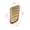 Nuovo colorato per aspirazione cellulare Aibro Coppa Cover Scoop Cover Cover Adesivi Attacco di decalcomanie in fibra di carbonio Accessori per auto