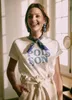 Damen T-Shirts Zodiac French Alphabet Kurzarm Runde Hals T-Shirt Frau Tops