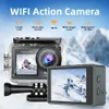 Sport Action Video Camera's Actie Camera 1080P30FPS WiFi 2.0 140D Waterdichte Duikopname Camera Full HD Cam Extreme Oefening Videorecorder Camcorder J240514