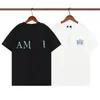 Men's short sleeves Front and back letters printing t shirt Designer's new style fashion loose and comfortable sweethearts a short-sleeved shirt