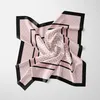 Bandanas Durag 2022 Scarf de soie imprimée en mousseline de soie Fashion Fashion Imprimé Long et Soft WR Scarf Cotton Silk Beach Scarf J240516