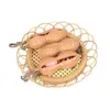 10pcs descompressão brinquedo simulado brinquedos de amendoim pacote de criatividade anti estresse ventilador mole