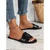 Sandalen Flat Designer Fashion Women Slippers schoenen voor zomer dames in 2024 Sandalias de Mujer 895 D D618 618