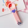 Nagelhautschere Love Wings Cartoon Nail Clippers Edelstahl süß für Frauen Mini adt Haushalt Kawaii tra Sharp rost