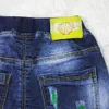 Брюки 4087 детские весенние осенние джинсы для мальчиков для мальчиков Мальчики Мягкие джинсовые брюки.
