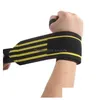 Handledsstöd Viktlyftning Arvband Sport Professionella träning Handband Remmar Wraps Guards for Gym Fitness Safety Drop Delivery DHMFF