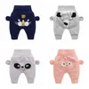 Broek baby pp broek 2020 nieuwe baby mode herfstbroek cartoon dieren print babyjongen broek kinderen dragen babymeisjes broek 0-24m d240517