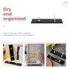Decorative Flowers Knife Display Stand Stable Rack Plastic Storage Drawers Acrylic Holder Convenient Pocket Drain