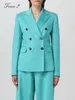Tesco Casual Elegant Women Suit 2 pièces Jacket Blazer Pantal